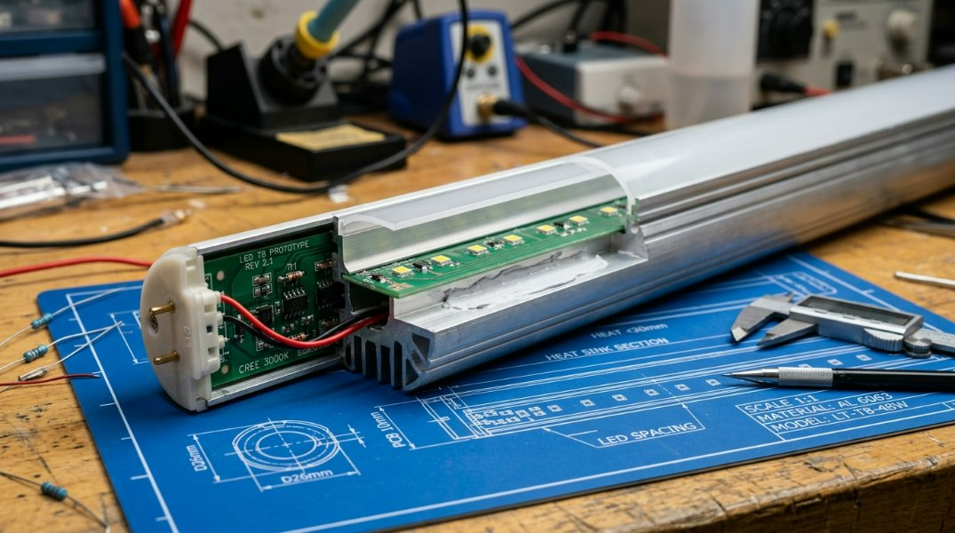 2026 Ultimate Guide ad LED T8 Tube Praesent cum 10mm PCB: Thermal Data, 3D CAD & UL Obsequium
