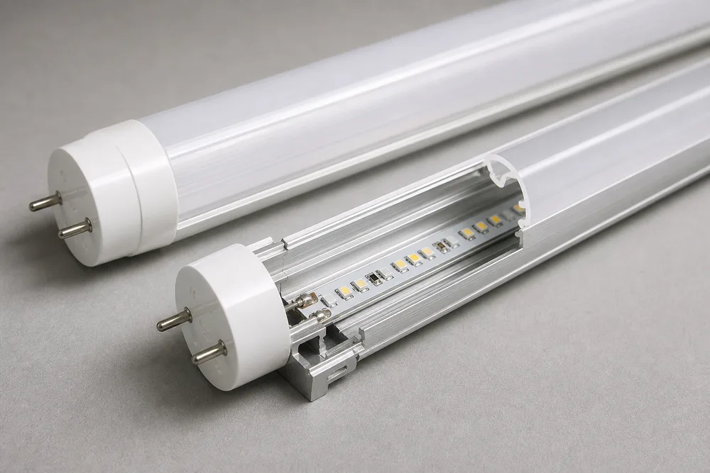 2026 DUXERIT T8 PC Tubam exteriorem et Aluminium interiorem habitationem pro OEM ac Privata-Label Tube-Lux Conventus