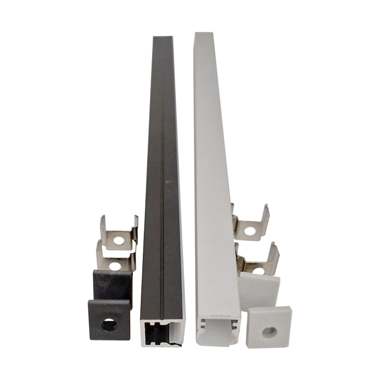 DUXERIT Surface Mounted Aluminium profiles for DUXERIT denudat usque ad 8mm Lata